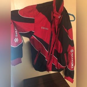 Retro Suzuki Moto jacket large